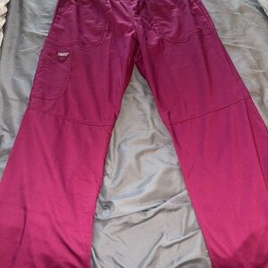 Cherokee Women's Maroon Scrub Pants
